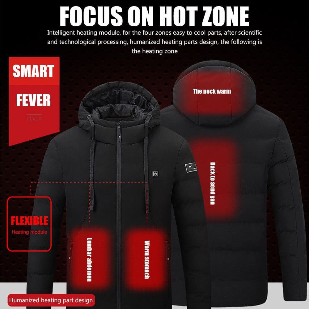 UooneeQ™ Rechargeable Heated Jacket 14 | UooneeQ™ Technologies Rechargeable Heated Jacket (12)