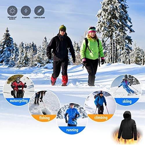 UooneeQ™ Rechargeable Heated Jacket 18 | UooneeQ™ Technologies Rechargeable Heated Jacket (13)
