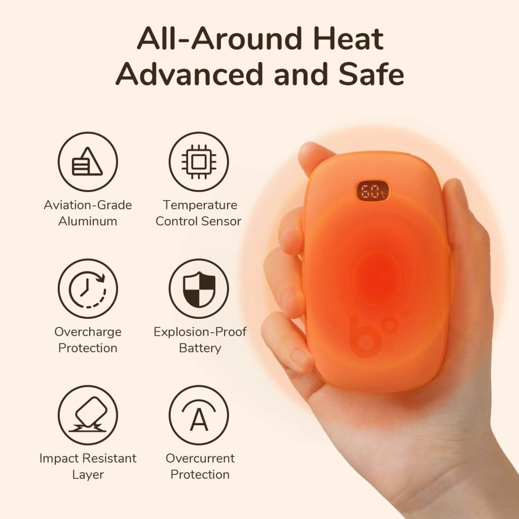 UooneeQ™ Rechargeable Hand Warmer with Portable Power Bank 15 | UooneeQ™ Technologies Rechargeable Hand Warmer with Power bank (21)