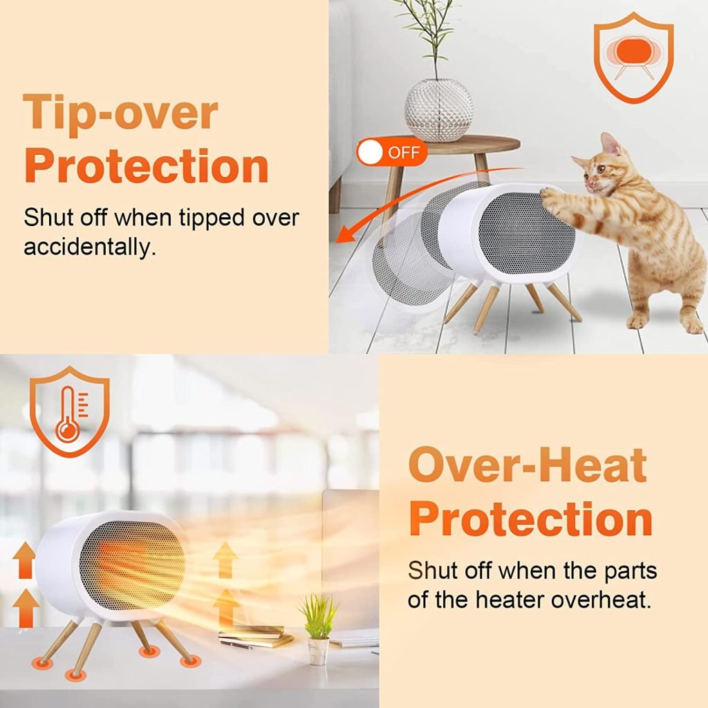 UooneeQ™ Portable Space Heater 9 | UooneeQ™ Technologies UooneeQ Portable electric space heater 2.0 (1)